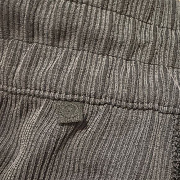 NWOT Lululemon Ribbed Soft-stream SET wide leg black with crew - Picture 9 of 10